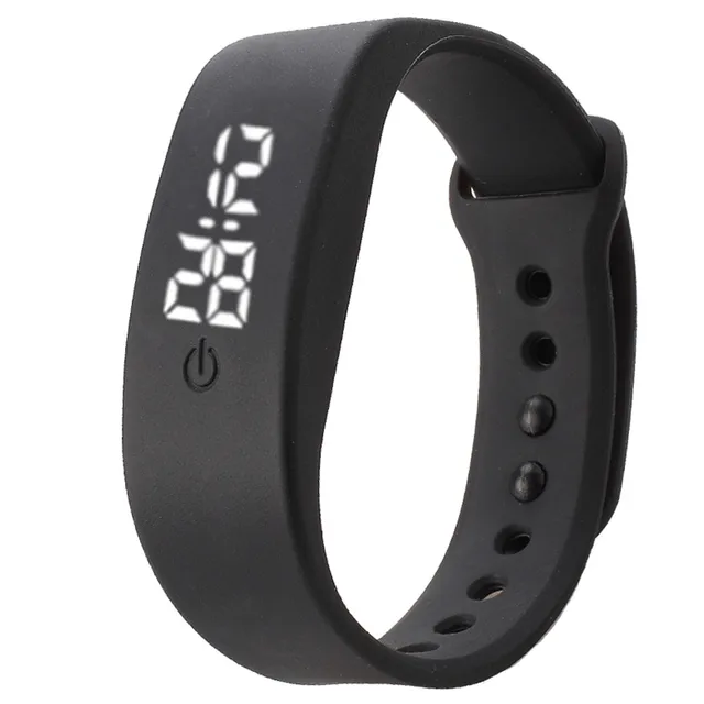 Creative Fashion White LED function show time clearly,Womens Mens Rubber LED Wat Creative Fashion White LED function show time clearly,Womens Mens Rubber LED Wat