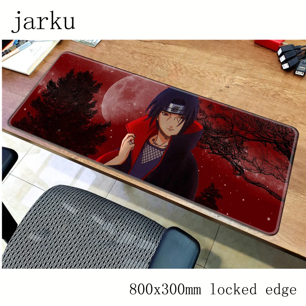 

Naruto pad mouse computador gamer mause pad 800x300X2MM padmouse big locrkand mousepad ergonomic gadget office desk mats