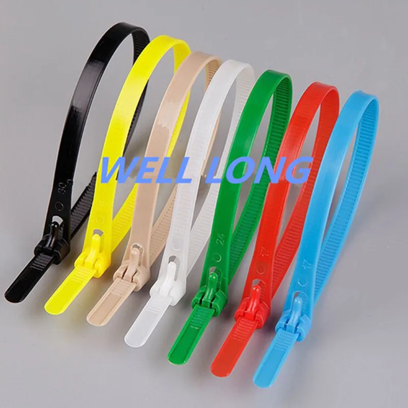 Abraçadeiras de Nylon de Cor Lote 500 Pçs - 8*200mm. 2 Cheap cable ties