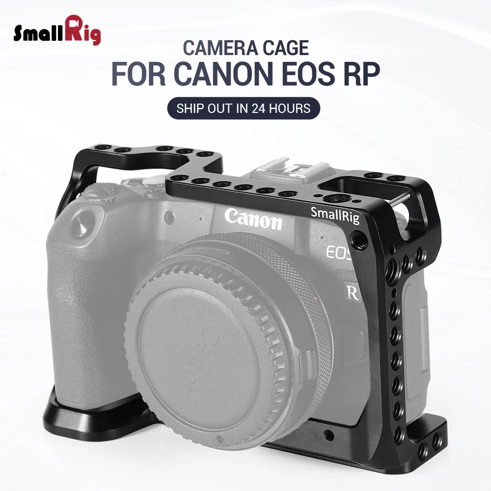 Клетка для камеры SmallRig DSLR для Canon EOS RP с резьбовыми отверстиями 1/4 3/8 для крепления микрофона CCC2332