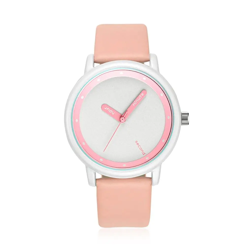 

Fashon women brand watches leather strap casual wristwatches NO.2