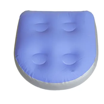 

PVC Inflatable Seat Soft Spa Booster Seat 400x370x150mm Inflatable Hot Tub Pillows Cushion w/ Suction Cup Grip Mayitr