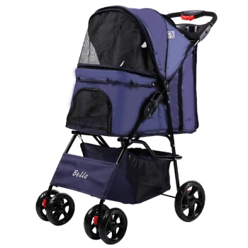 Koop Pet Katten Honden Mooie Modieuze Trolley Outdoor Reizen Gemakkelijk Om Een klik Vouwen Kan Beer 15 kg Sterke duurzaam