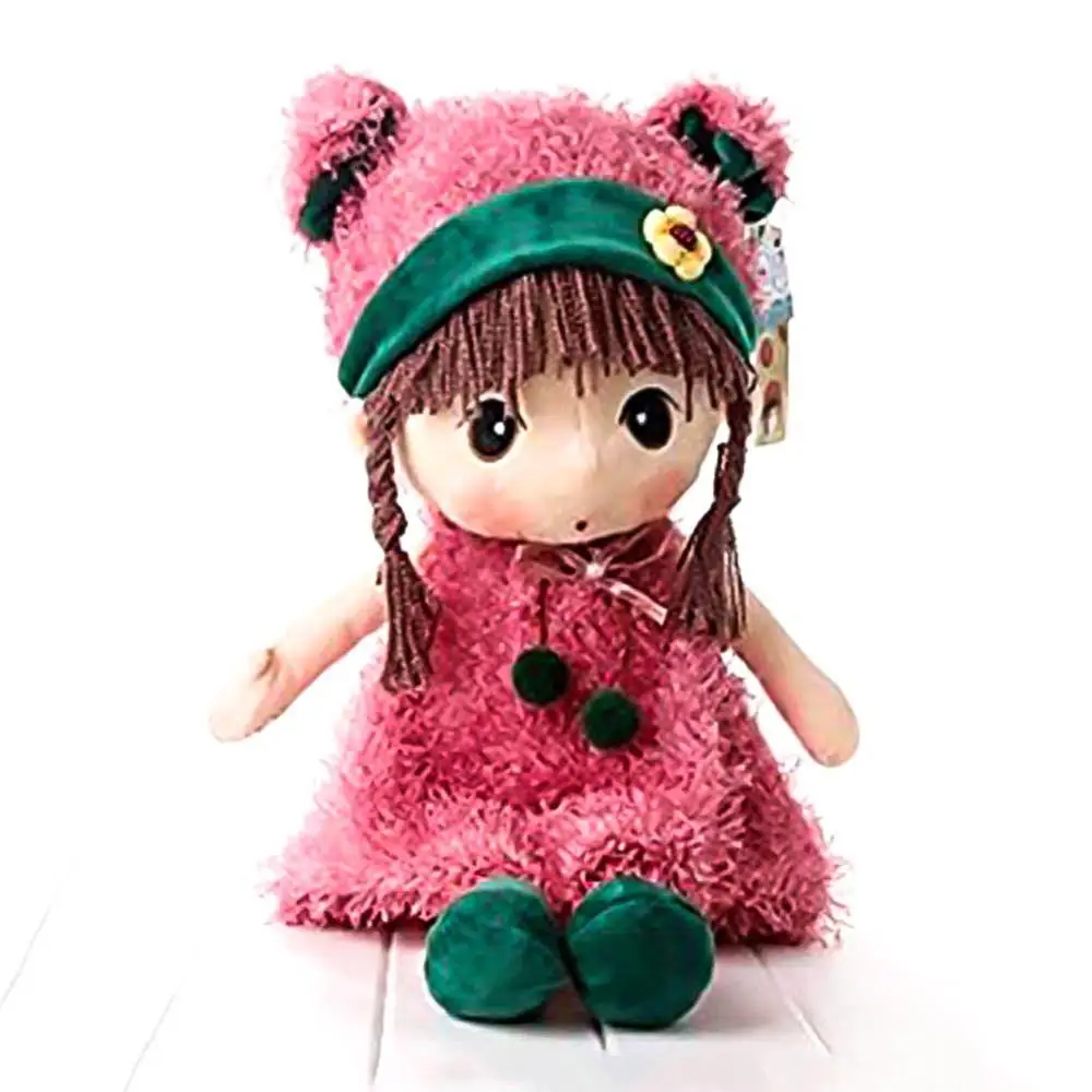

Cute Kids Throw Pillow Sofa Bed Decor Baby Girls Plush Doll Stuffed Toy Gift Stuffed &Plush Baby Toys For Infants