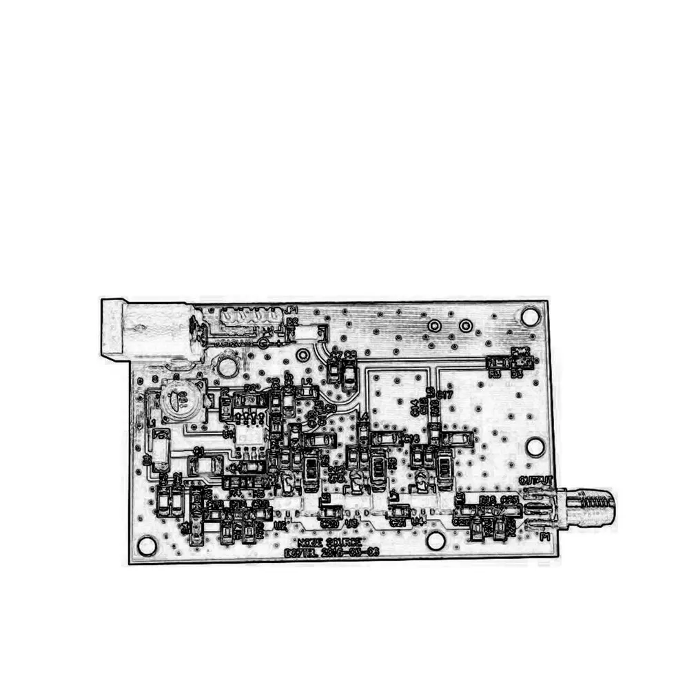 Источник шума простой спектр внешний генератор источник отслеживания SMA