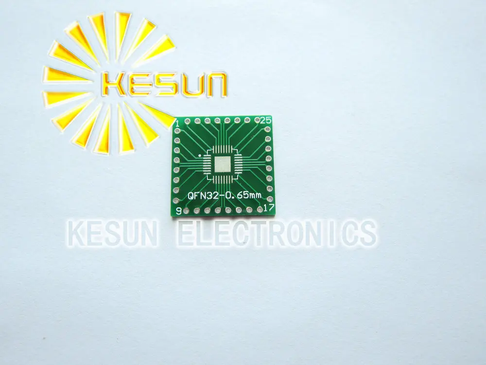 10 шт. QFP32 QFN32 поворотный разъем 0 65 мм 8 IC адаптер/плата адаптера PCB