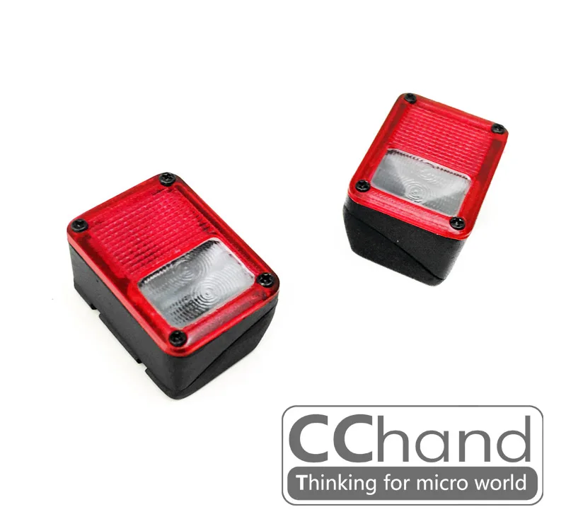 Комплект задних фонарей CChand для 1/10 AXIAL SCX10 90027/90035 JEEP JK RC автомобиль игрушка |