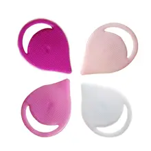 1 шт. силиконовая Косметическая пуховка для лица, пудра, макияж, безупречный уход за лицом, гладкое лицо, мягкие инструменты, косметическая пудра