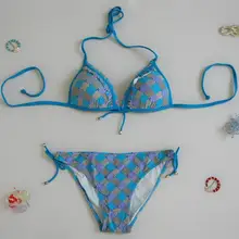 Новинка Секретные женские купальники для купания g string 4 цвета swimmer goggles пуш-ап бикини Купальники большого размера бикини