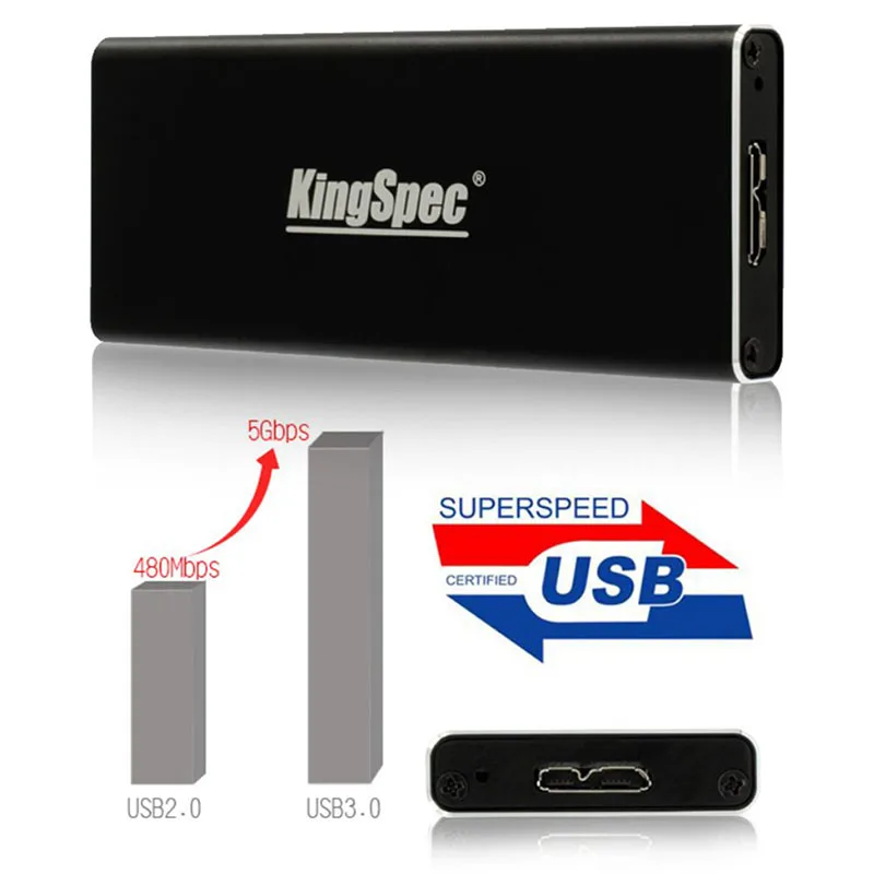 30*50 мм mSATA для USB 3 0 SSD корпус Внешний HD жесткий диск коробка хранения Чехол адаптер