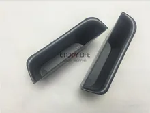 2 unids Cuadro apoyabrazos Coche Manija de La Puerta De Almacenamiento Guantera Contenedor Organizador para el Benz C207 A207 Clase E Coupe Cabriolet 2009-2015