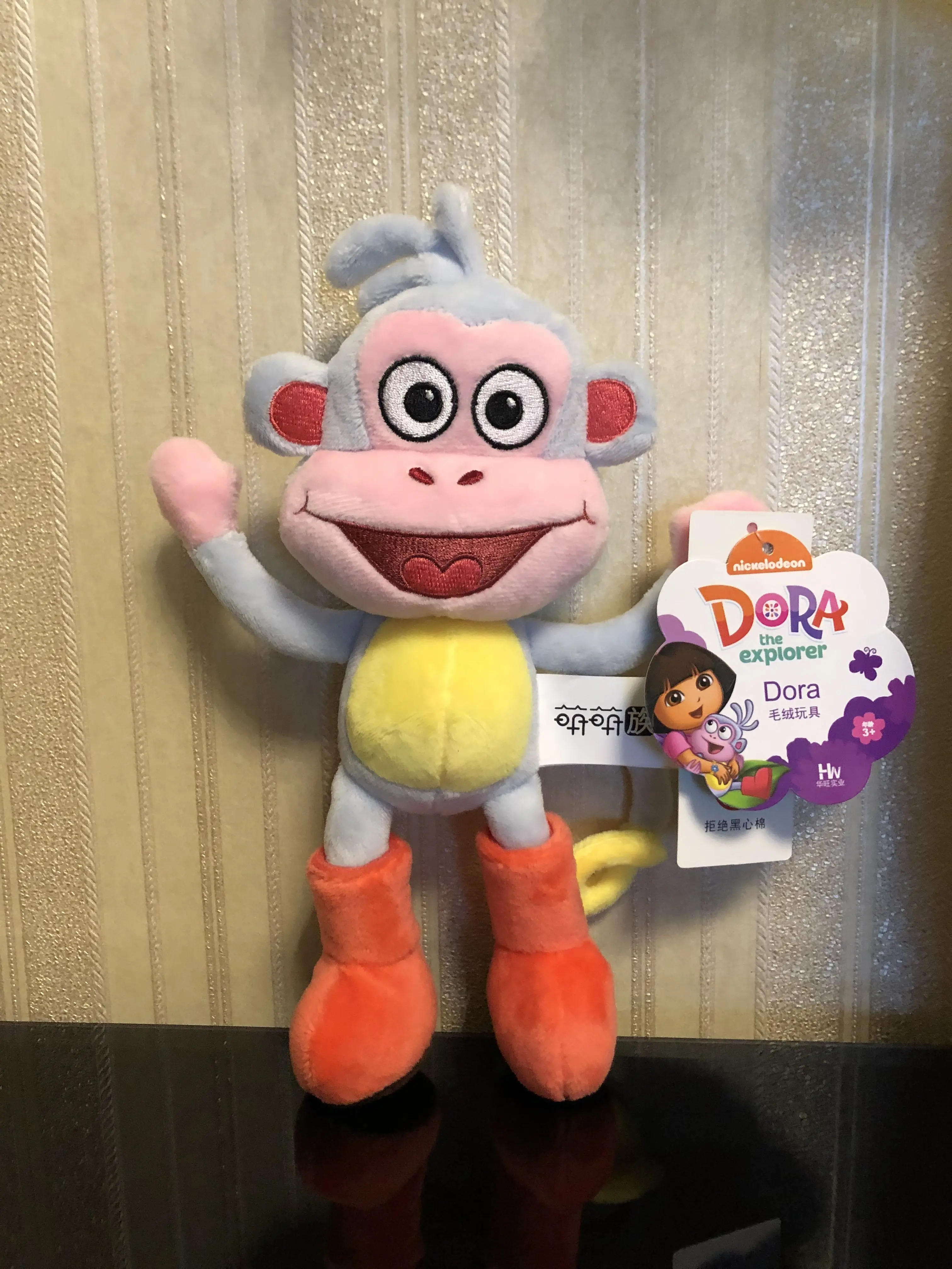  2019 Genuine Dora the Explorer Plush Toy Pre-Kindergarten Toys cute Dora Boots Stuffed Doll Party d - 33046650676