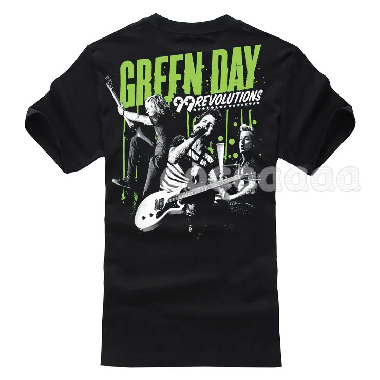 31 designs Vintage Punk style Green Day Rock Brand white black shirt 3D fitness 100%Cotton skateboard Streetwear Harajuku tee