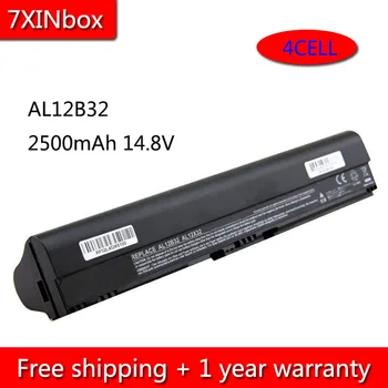 

7XINbox 4cell 2500mAh 14.8V AL12B32 AL12B31 Laptop Battery For Acer Aspire One 725 756 V5-171 V5-121 V5-131 C710 AL12X32 AL12B72