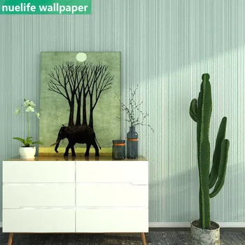 

Nuelife Modern solid color non-woven fabric wallpaper living room bedroom office TV wall environmental protection wallpaper