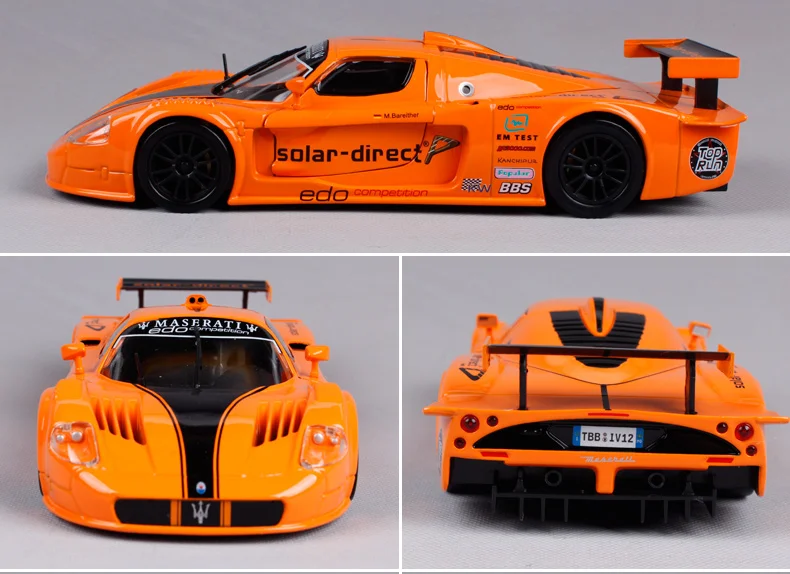 Maisto Bburago 1:24 Maserati MC12 спортивный автомобиль литая под давлением модель автомобиля игрушка для детей Подарки оригинальная коробка