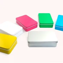 /155x100x38 мм цветная прямоугольная жестяная коробка/жестяная коробка для конфет/подарочная упаковочная коробка/металлический чехол