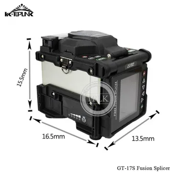 

GT-17S Intelligent Optic fiber fusion splicer FTTH Automatic Fiber Optic Splicing Machine english menu best quality