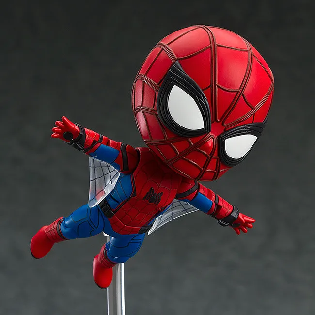 Аниме Marvel Мстители Nendoroid 781 милый человек-паук Kawaii Человек-паук 10 см фигурка игрушки