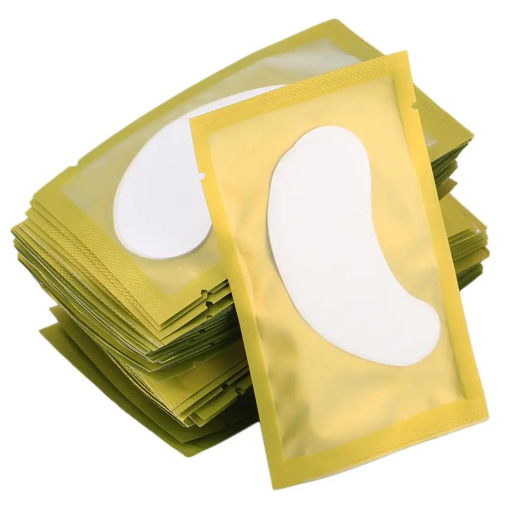 

50PCS Patches Under Eye Pads Eye Mask Cosmetic Eyelash Extension Paper Tips Makeup Removeral for Eyes Make up Tool