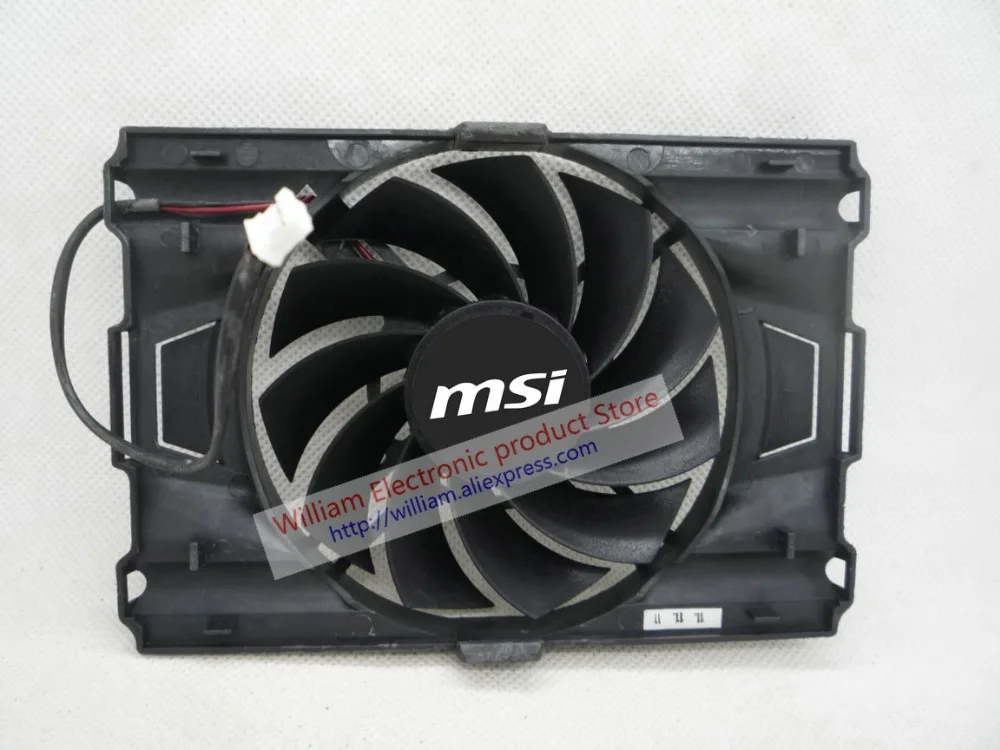 Fonsoning-ventilador de Placa Gráfica Sistema Refrigerador para Geforce Gtx 650 N6501gd5 Ocv1 Gtx650 - Imagem 2