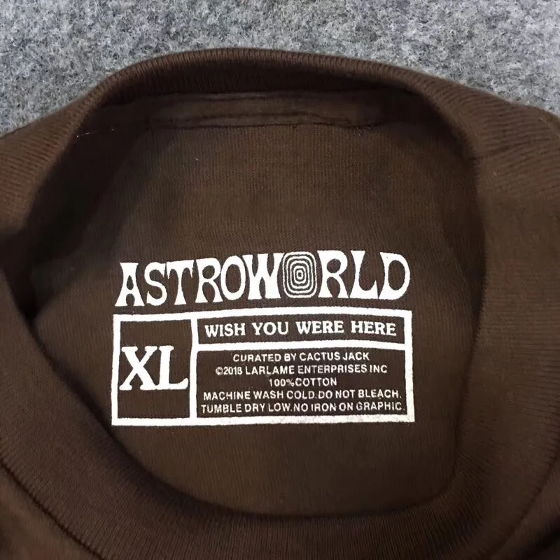 Travis Scott Astroworld Festival футболка с счастливым лицом для мужчин и женщин