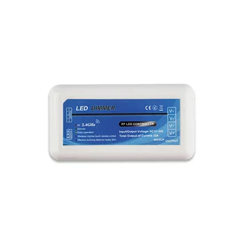 

LED 2.4g Monochrome Light Strip, Lamp Controller Receiver Box, Single Color Led Dimmer Receiver work with RF Wireless Remote