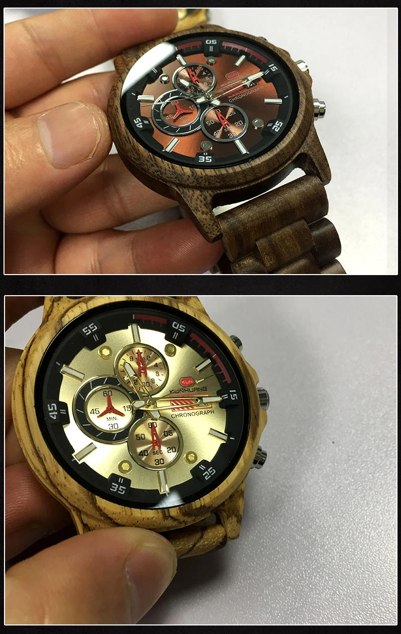 Креативные мужские деревянные часы, мужские деревянные наручные часы, креативные настоящие Твердые натуральные грецкие мужские японские кварцевые наручные часы