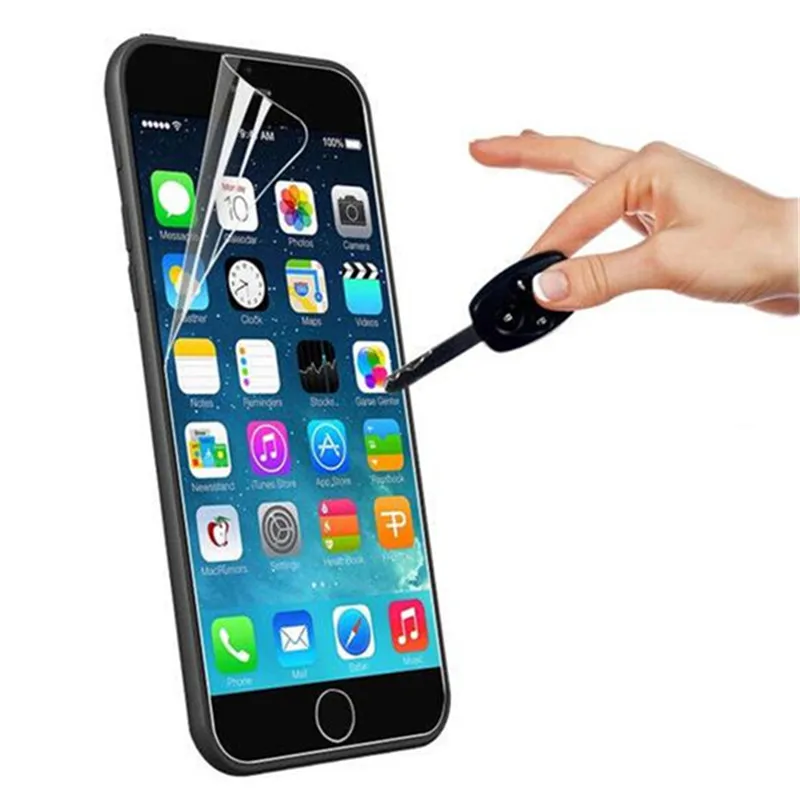 3 шт матовый протектор экрана пластиковая мягкая защитная пленка для iPhone 5 5S SE 4S 6 6S 7 8 Plus X XR XS Max
