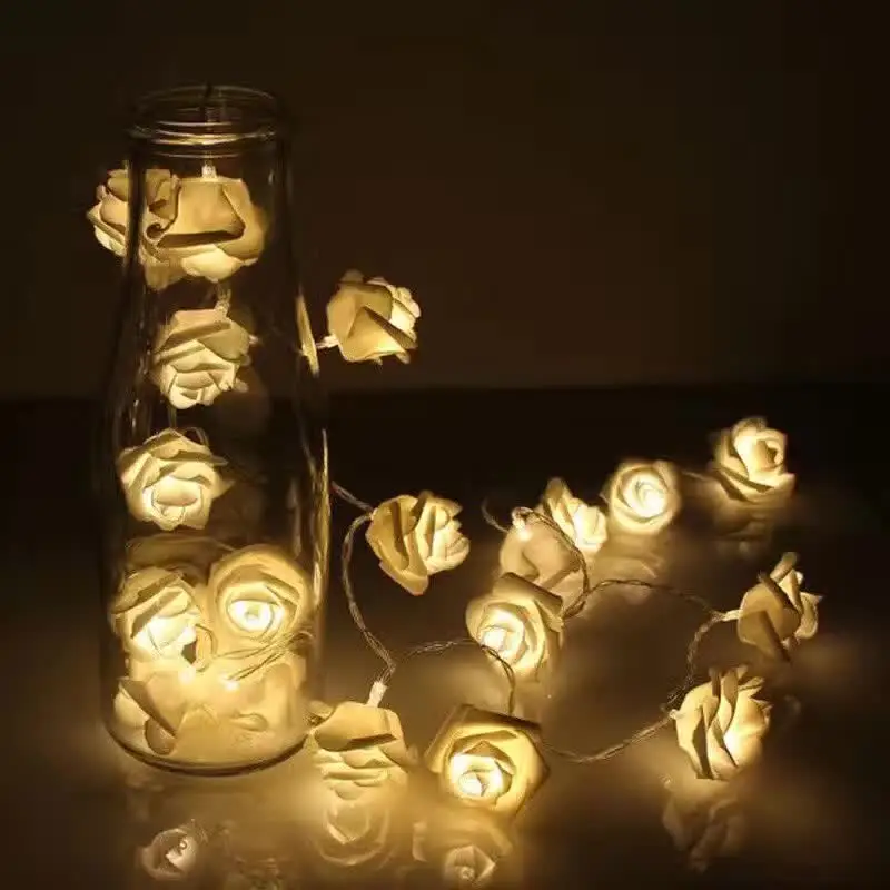 Светодиодная уличная гирлянда 10/20/30/50/6 см|rose led string|holiday lightsled string fairy |