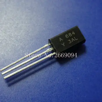 

50pcs Power Transistor 2SA684 A684 2A / 30V TO-92L Triode Transistor Free Shipping