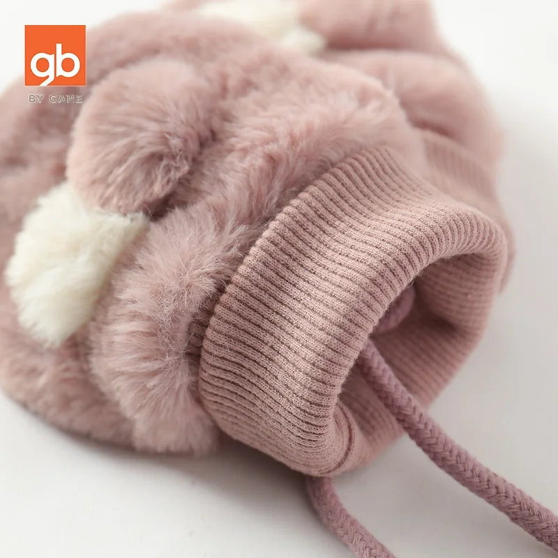 Goodbaby/теплые перчатки для детей вельветовые варежки мальчиков и девочек серые