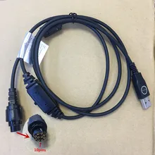 USB البرمجة Upgrate كابل 10 دبابيس ل شركة Hytera MD650 MD78XG MD780 MD782 MD785 RD980 RD982 RD985 RD965 الخ سيارة الرقمية راديو