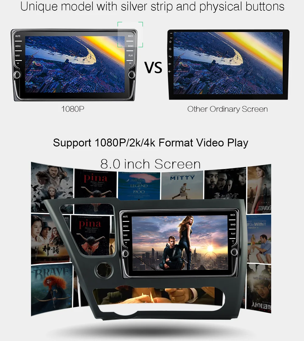 Sale Funrover Android 8.0 2 din Car dvd multimedia Player for Honda Civic EX/LX/DX 2013-2016 radio gps Navigation stereo RDS IPS wifi 4 Sale Funrover Android 8.0 2 din Car dvd multimedia Player for Honda Civic EX/LX/DX 2013-2016 radio gps Navigation stereo RDS IPS wifi 4