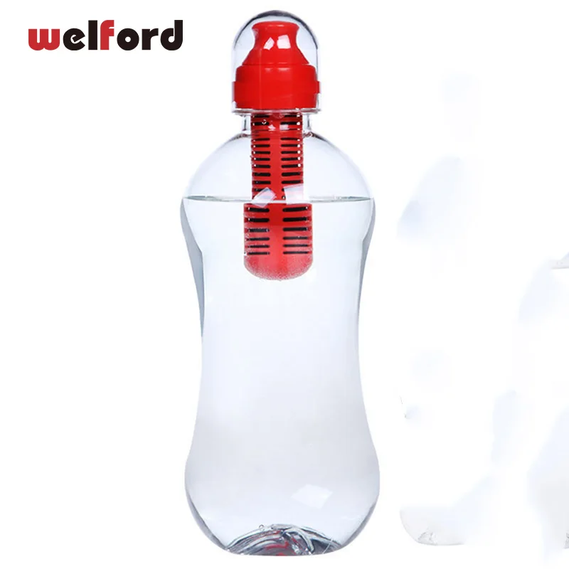 Gym Bottle Water Drink Sport Drinking Outdoor Cup Sports Bpa Free Kettle Filter