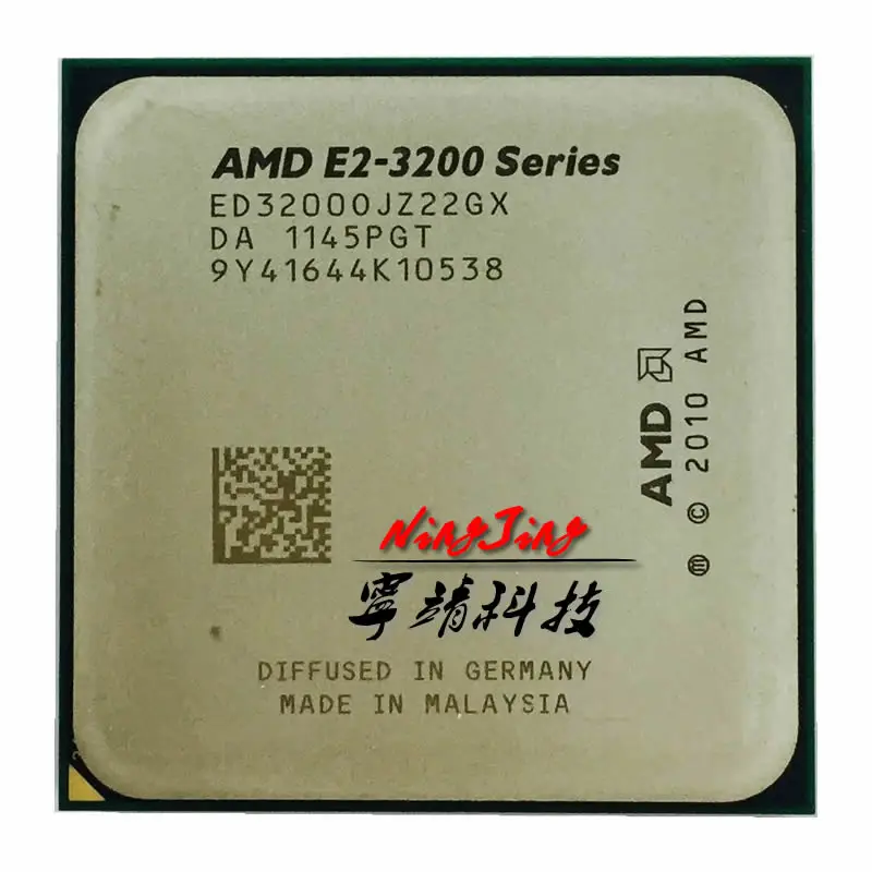 AMD E2-Series E2-3200 2,4 ГГц двухъядерный процессор ED3200OJZ22GX разъем FM1