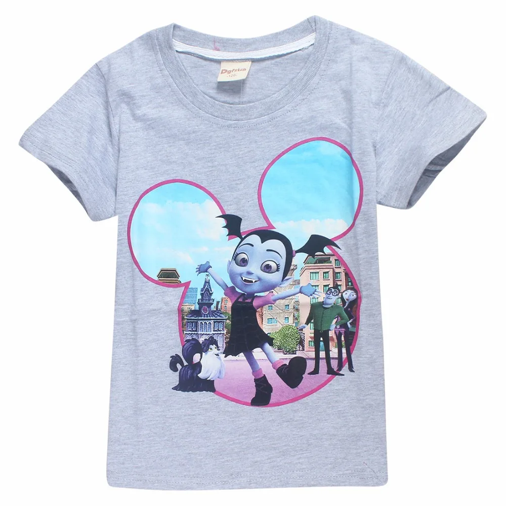 2018 Vampirina Vampirina T shirt Anak 