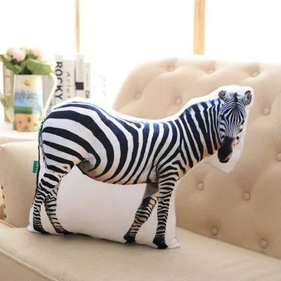 3D размеров плюшевые подушки моделирования животных из мягкой бросить подушку игрушка, диванную подушку 0294