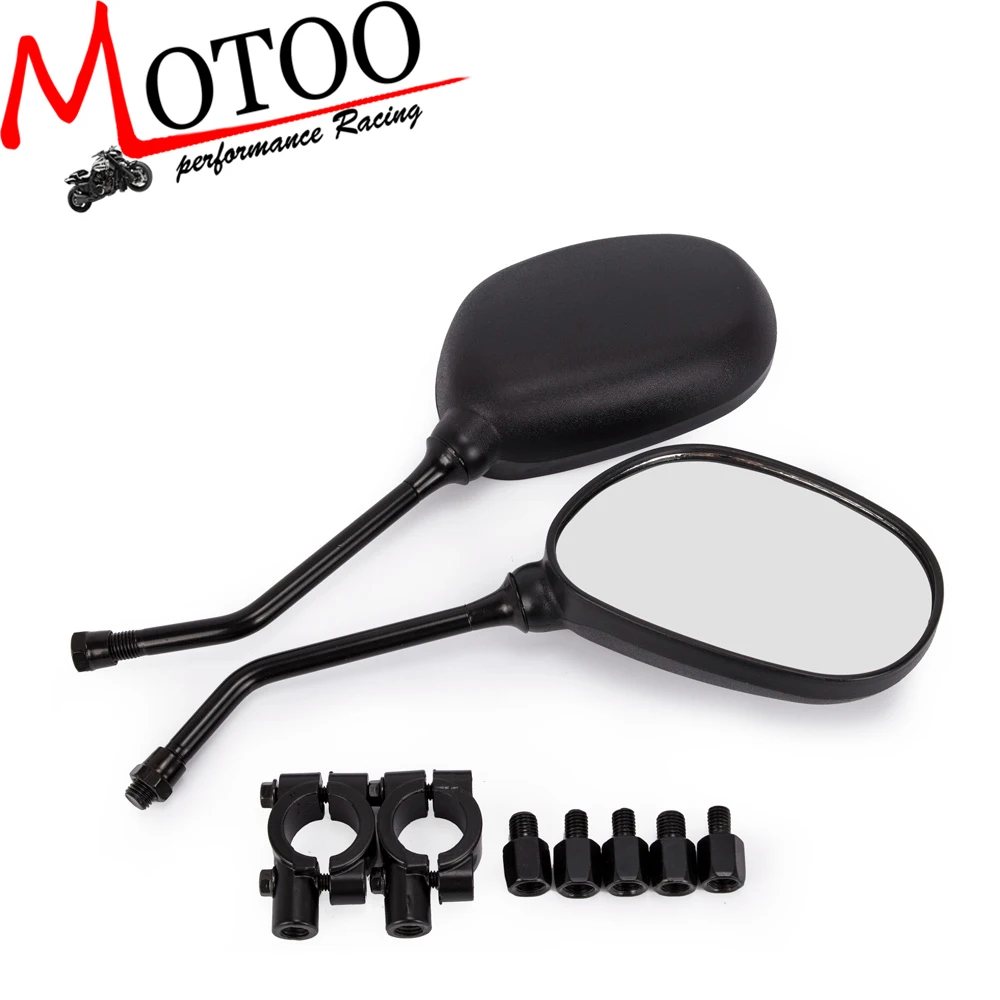 Motoo Motorcycle Mirror Scooter Rearview Mirrors Electrombile Back Side