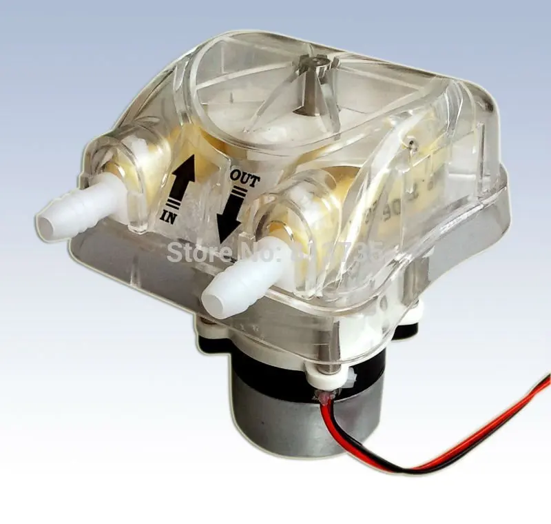DC Brushless Peristaltic Pump with 500ml/min flow and 40psi output pressure (PharMed peristaltic