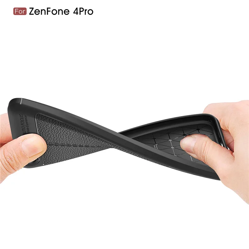 Silicone Case For ASUS ZenFone 4 Pro ZS551KL 5.5inch Case Soft TPU PU Leather Back Cover For Asus  ZenFone 4 Pro ZS551KL Case (8)