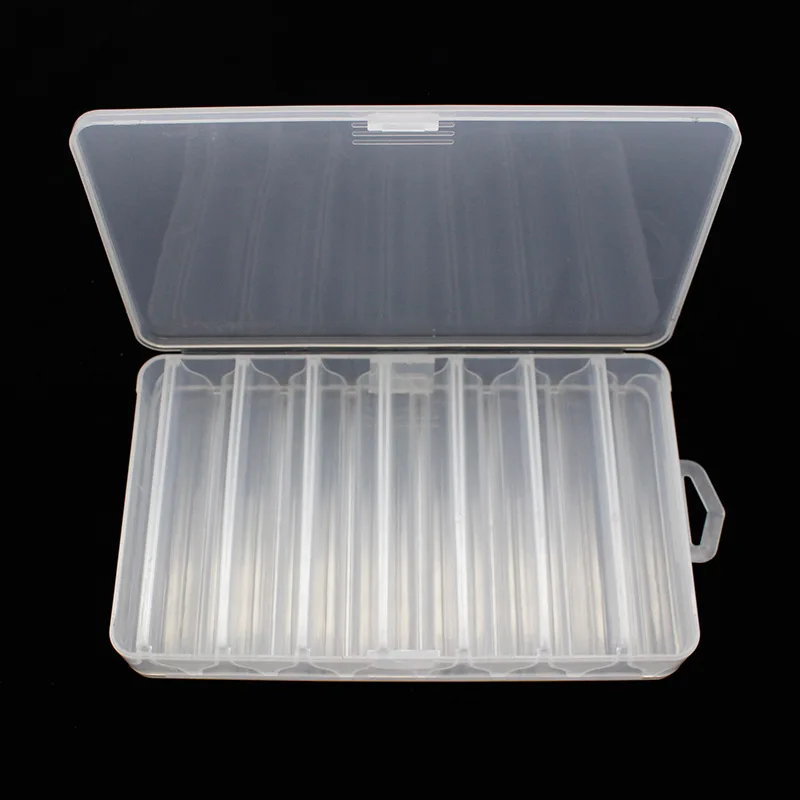 

Bammax Two-sided Fishing Box Multifunctional Plastic Fishing Lure Bait Hooks Tackle multi-Compartments Transparent Visible pesca