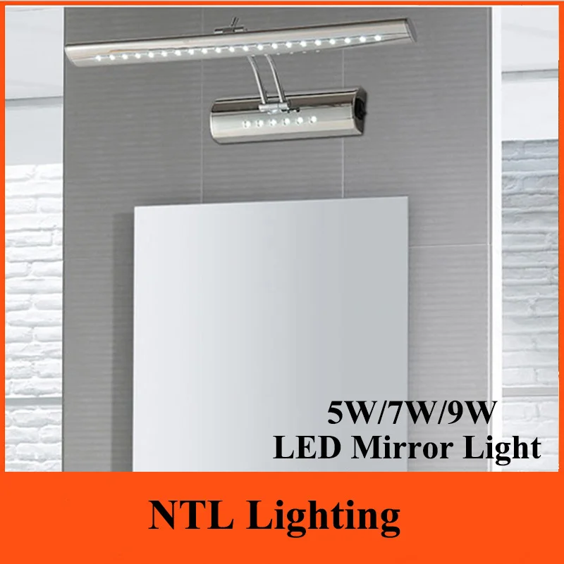 Buy New 9W 70cm LED Mirror Lights AC 85V 285V wall