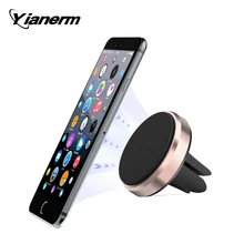 Yianerm Strong Magnetic Air Vent Car Phone Holder Stand Outlet Support Magnet Car Holder Stand For All Mobile Phone