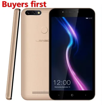 NEW LEAGOO POWER 2 Pro 5.2"HD Mobile Phone Android 8.1 MTK6739 Quad Core RAM 2GB ROM 16GB 4000mAh Face ID 8MP 4G LTE Smartphone