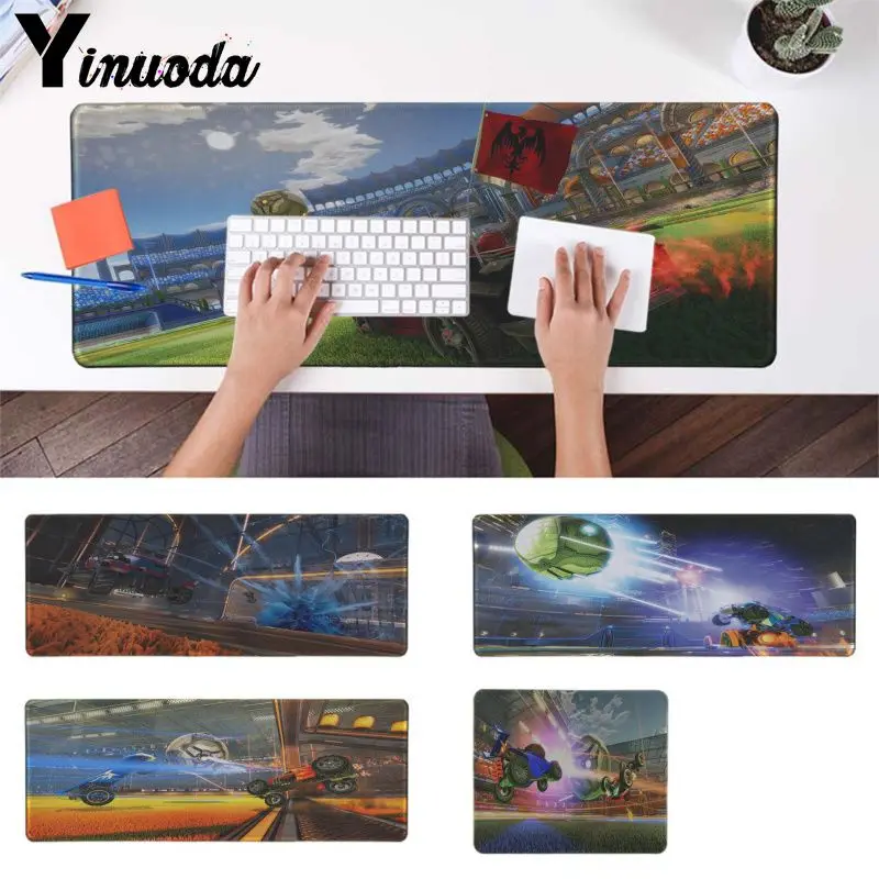

Yinuoda Boy Gift Pad rocket league Gaming Player desk laptop Rubber Mouse Mat Notebook Non-Slip keyboard pad gaming Mousepad