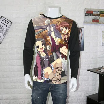 

Cosplay Japan Anime Shirt The Melancholy of Haruhi Suzumiya T-Shirts Multi-style Short Sleeve Suzumiya Haruhi Motivs Shirts