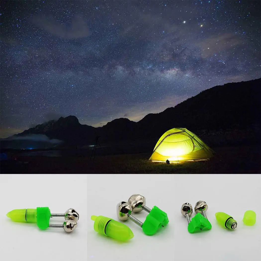 

1 PCS Outdoor Fishing Alarm Night Flashing LED Signal Light High Quality Running LED Electronic Fish Bite Alarm New