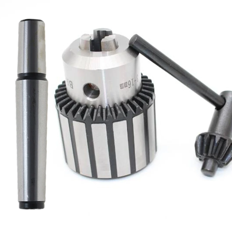 Precision morse cone MT2 MT3 MT4 B10 B12 B16 B18 light Duty key Drill Chuck 0.6-6mm 1.5-13mm 1-10MM Taper Arbor CNC machine