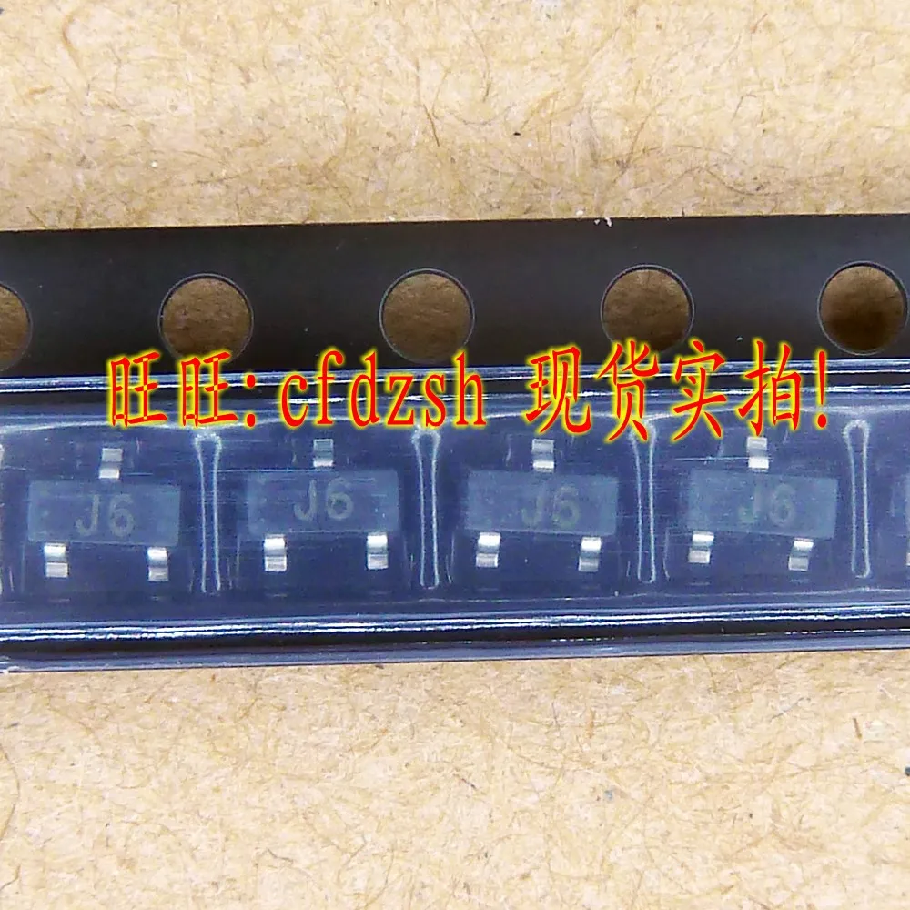 5PCS ( 50 ) New original SOT 23 SMD Power Transistor S9014 J6 big chipchip transistorchip